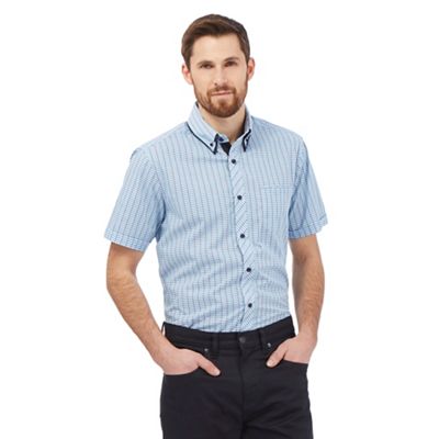 The Collection Blue check short sleeve shirt
